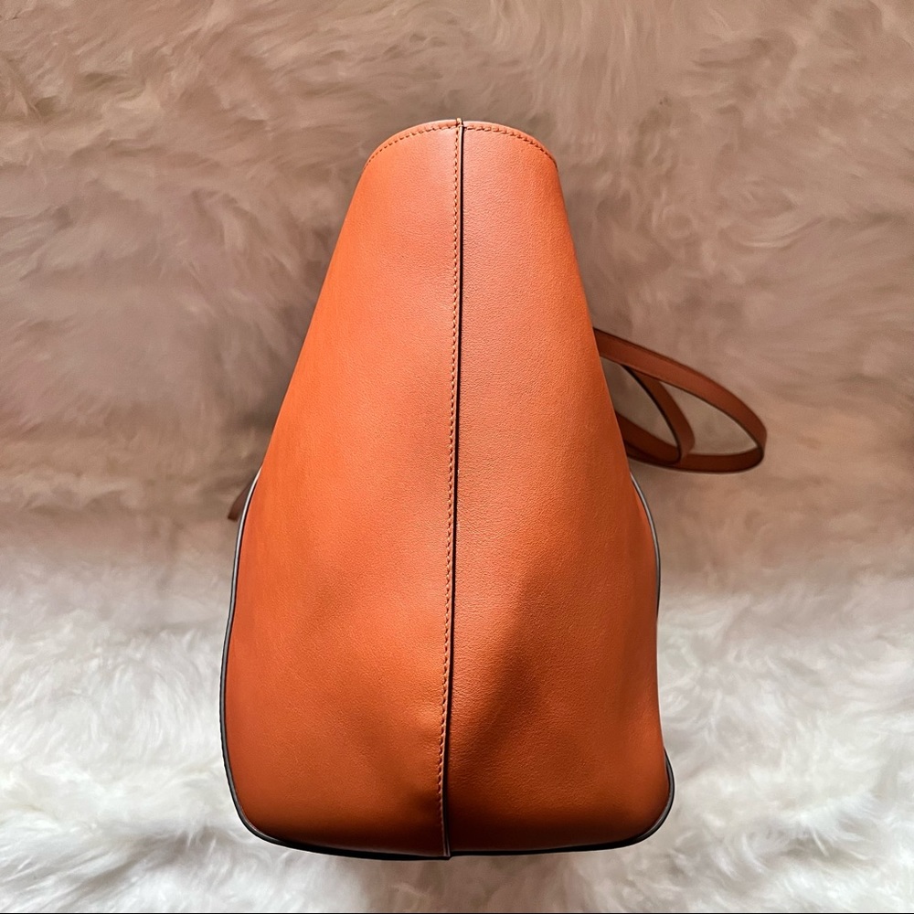 New! Last One! ULLA JOHNSON Imogen Carryall Color Block Tassel Leather Tote - Picture 8 of 14